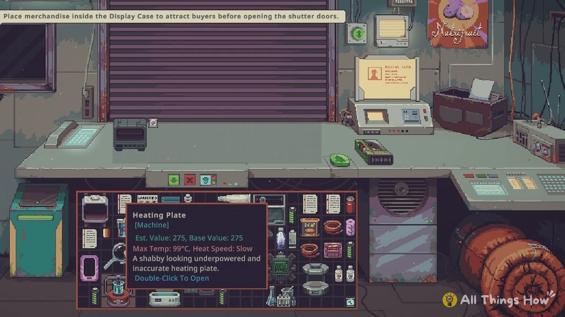 Heating Plate tooltip: Max Temp 99C, Heat Speed Slow