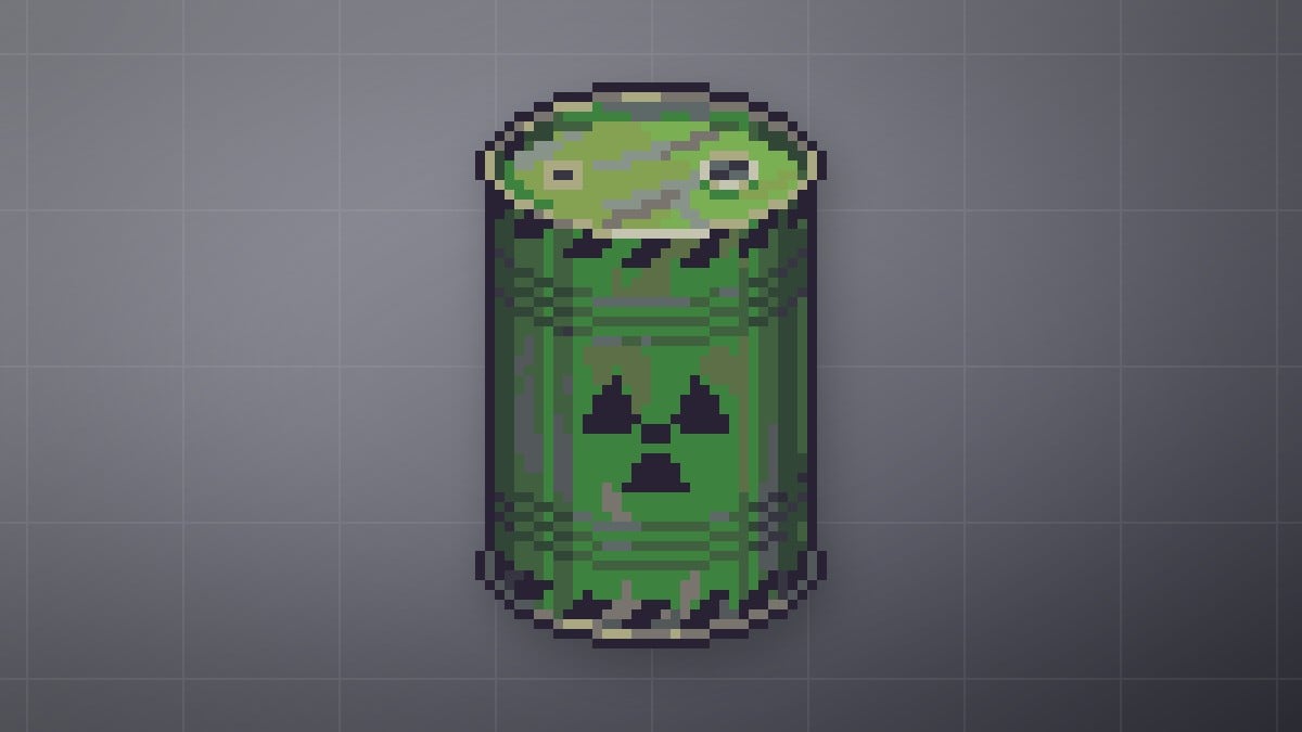 Radioactive Waste item card
