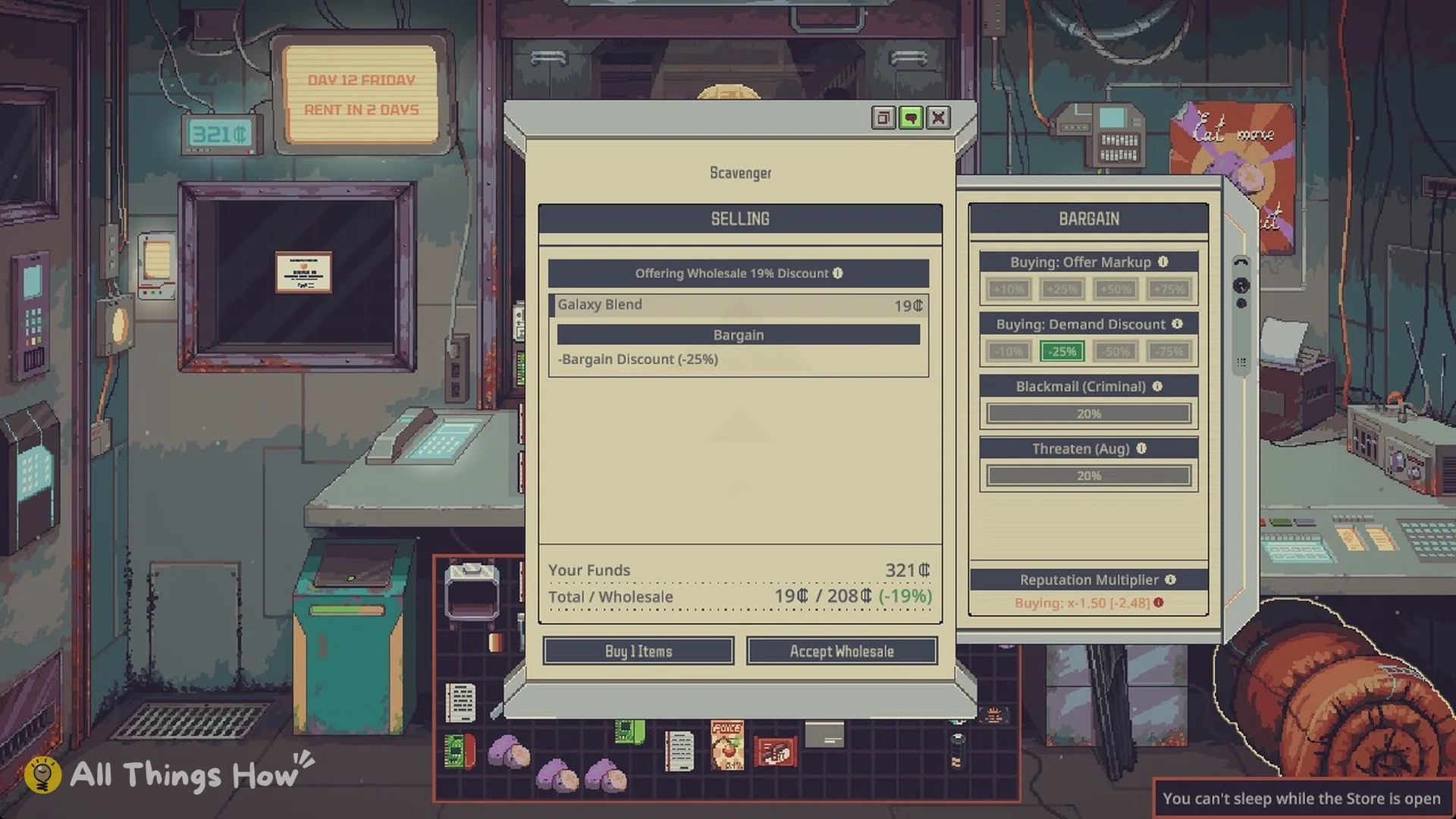 Scavenger SELLING list with Galaxy Blend at 19 after a 25% Bargain Discount