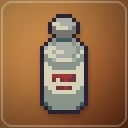 Bottle of Acidic Solution