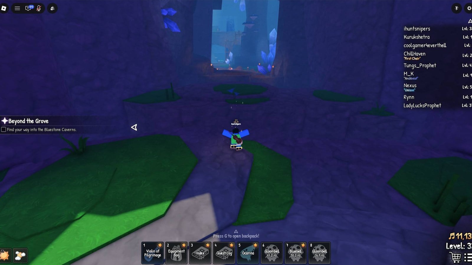 SCROOMS: How to Get Into the Bluestone Caverns (Beyond the Grove)