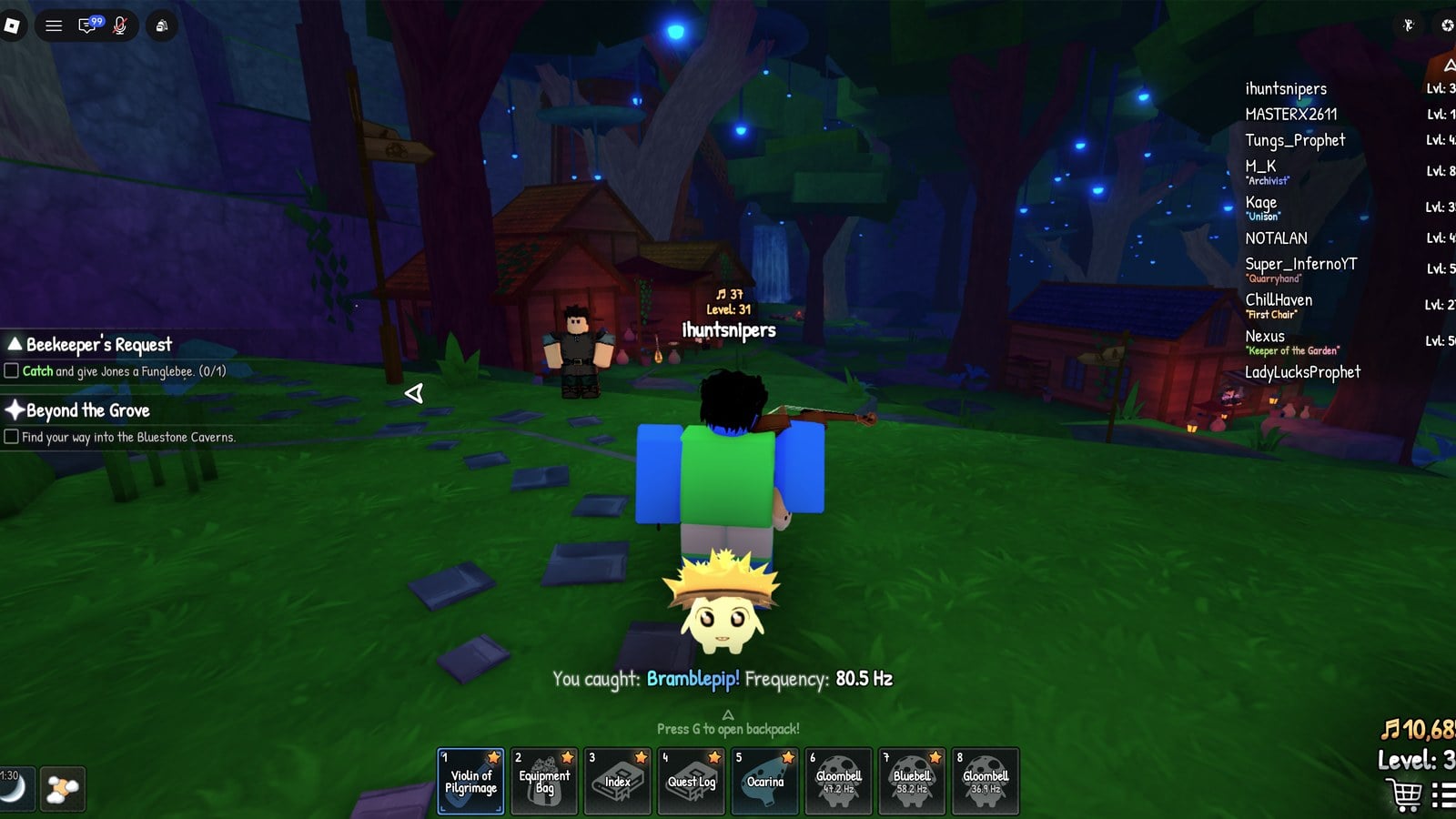 SCROOMS: Bramblepip Rarity, Frequency Range and How to Catch It
