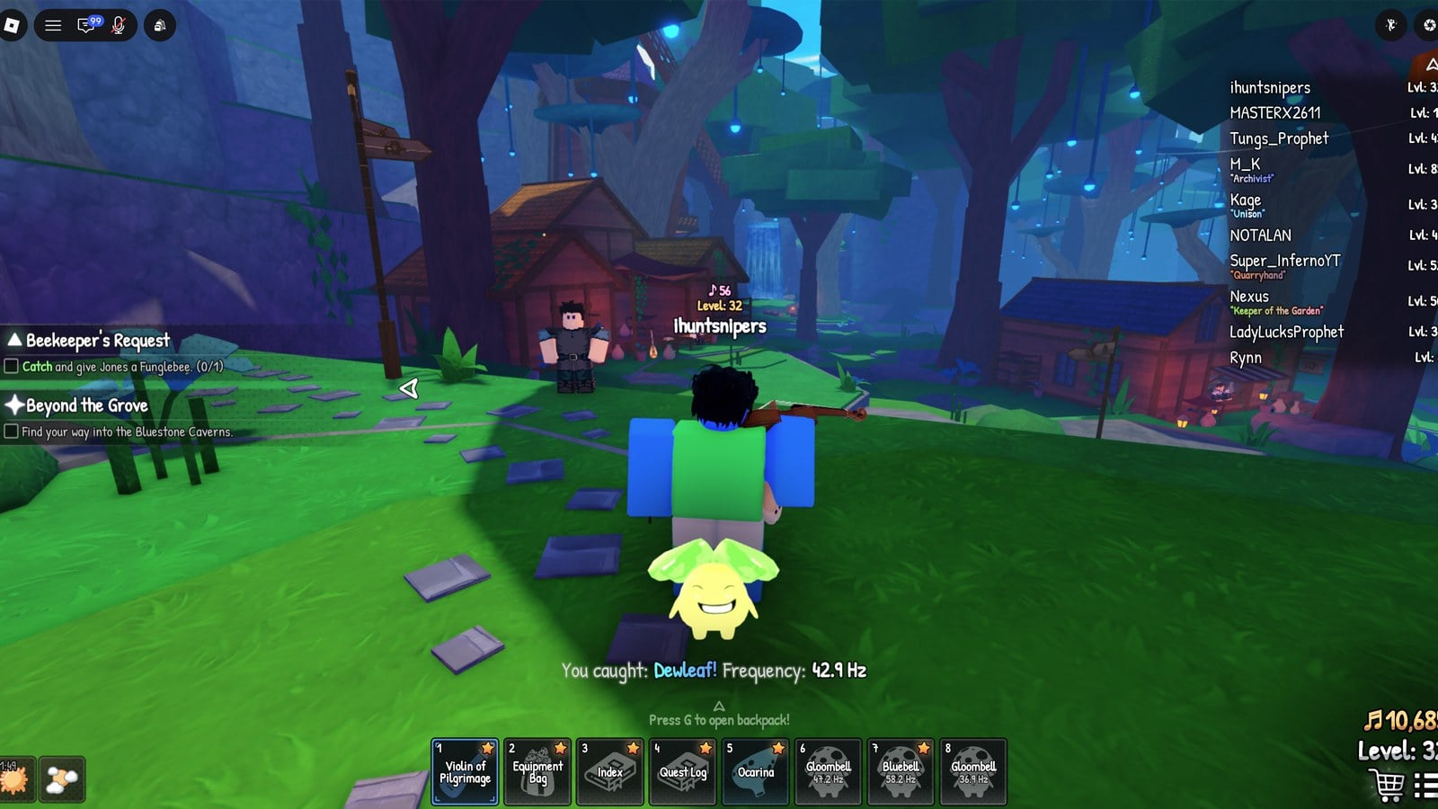 SCROOMS Dewleaf: How to Catch the Rare Songkeeper’s Grove Scroom