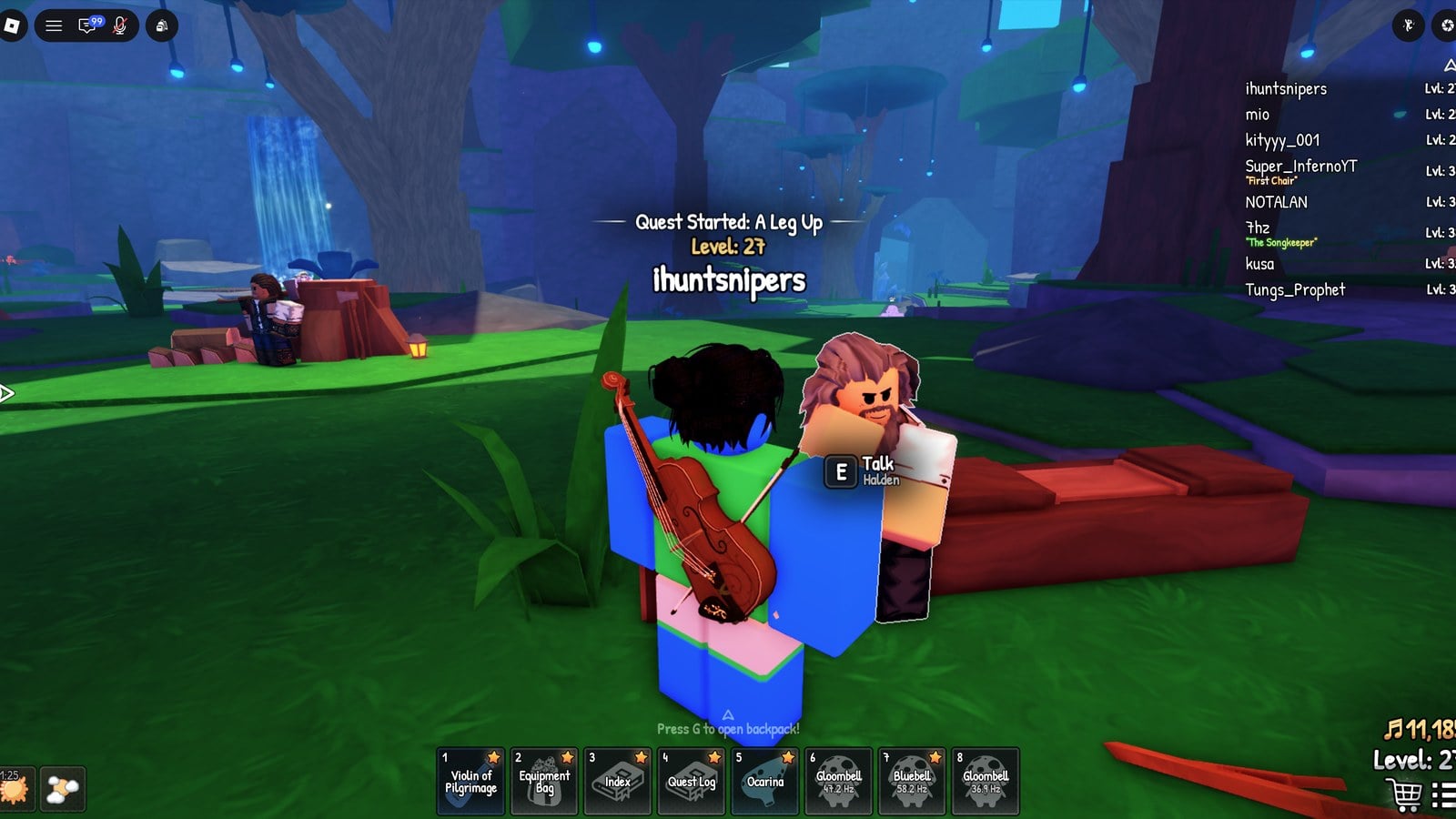 SCROOMS Tamer in Training: How to Turn In the Quest at Halden’s Camp