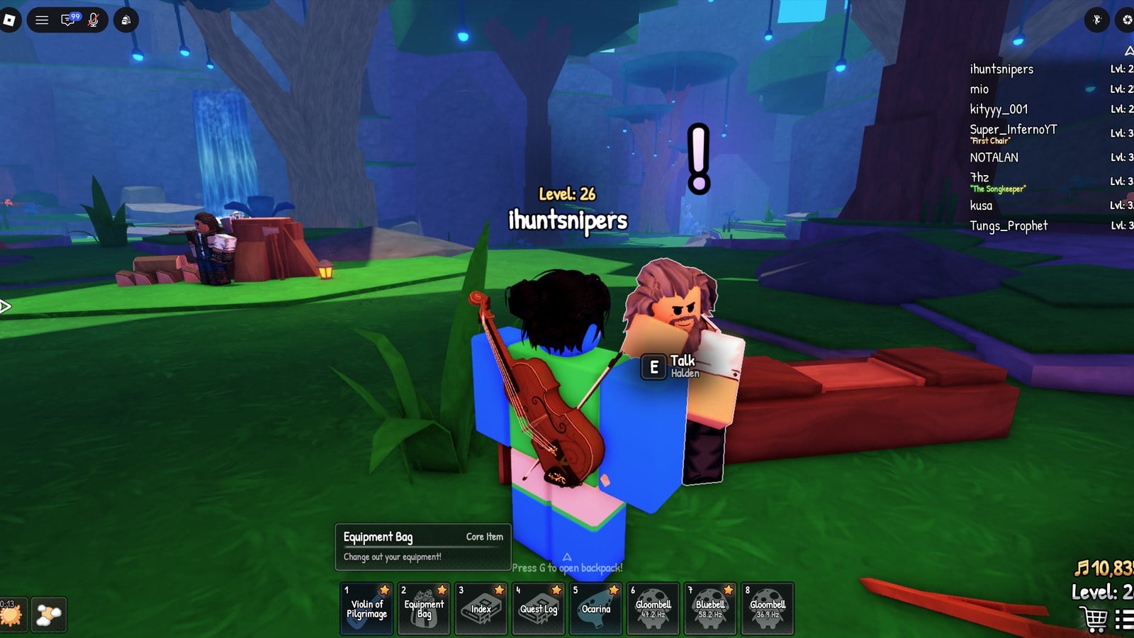 SCROOMS: Halden’s Campfire Location in Songkeeper’s Grove
