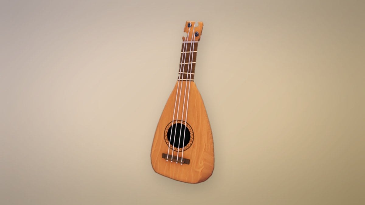 Wooden Lute