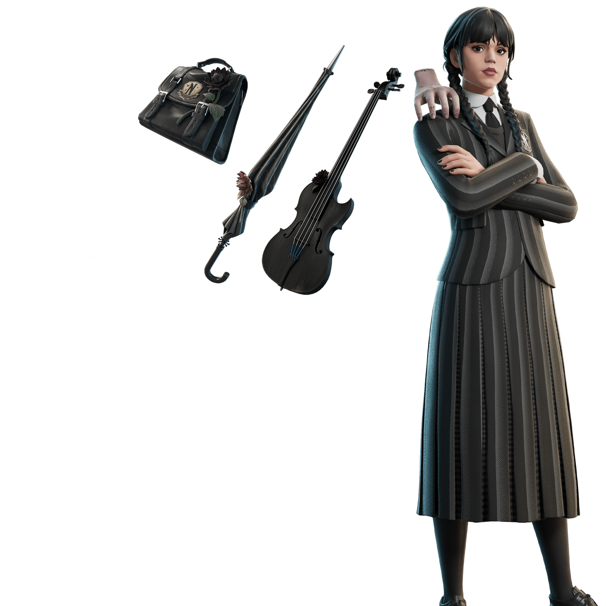 Wednesday Bundle — Fortnite item shop