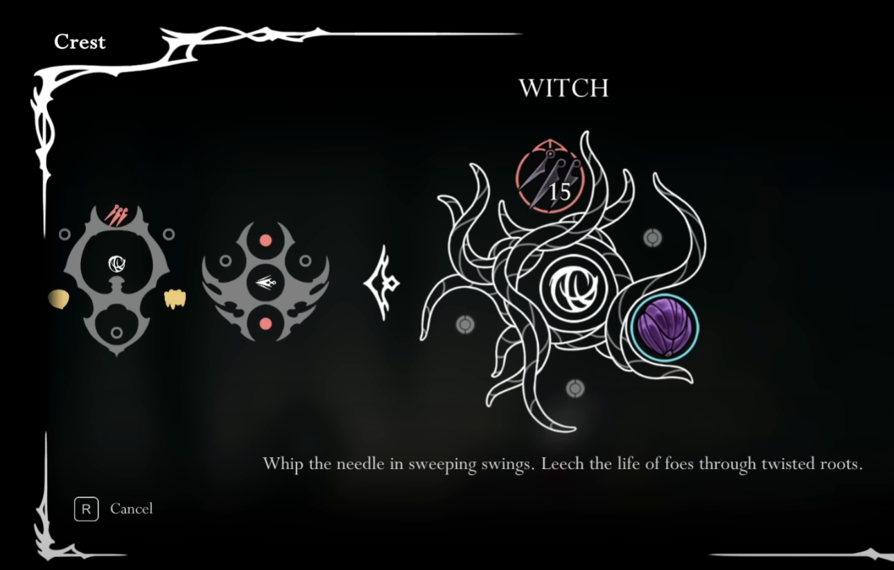 Hollow Knight: Silksong — Witch Crest location and quest steps