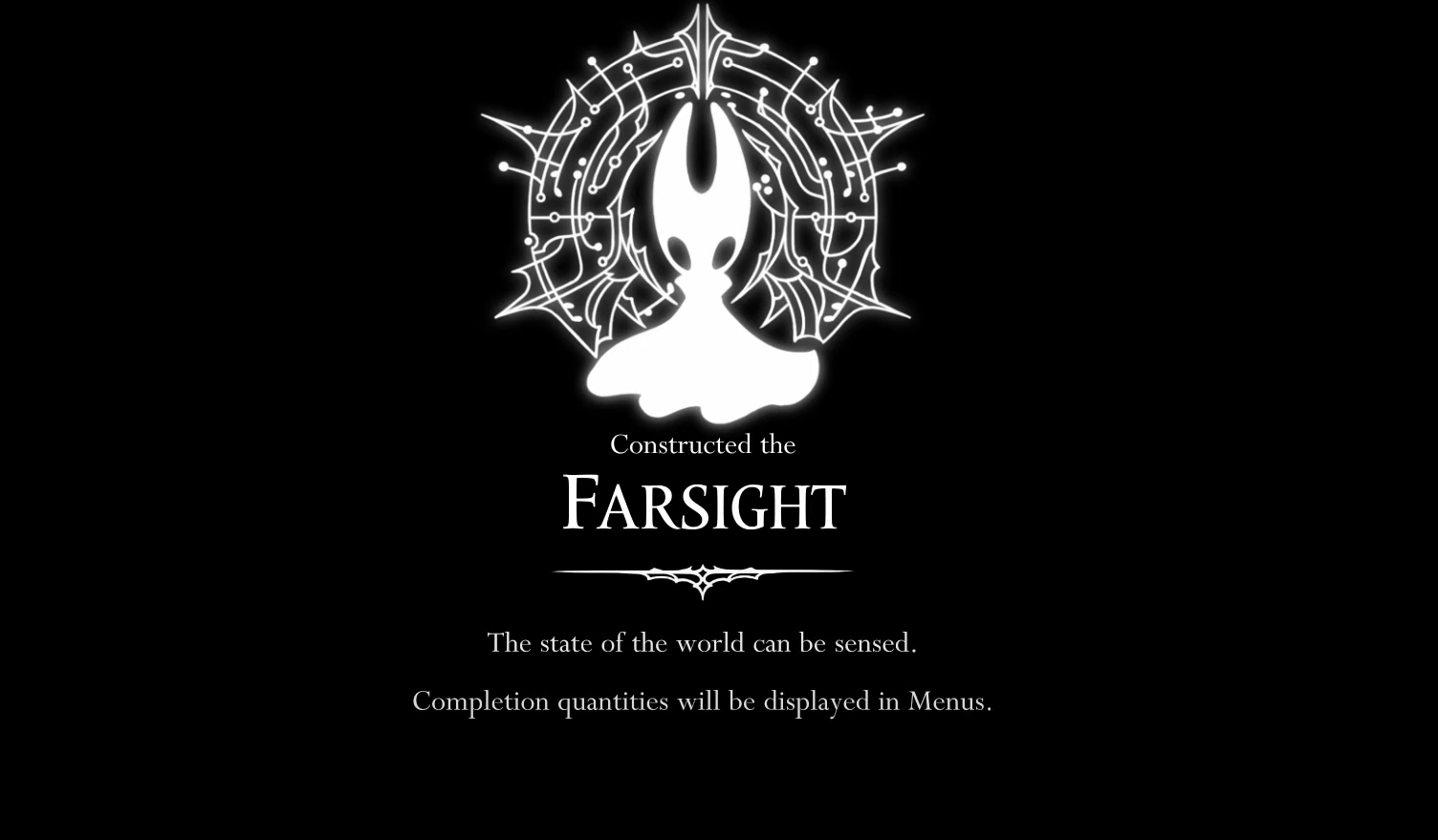 Show Completion Percentage in Hollow Knight: Silksong — Farsight Guide