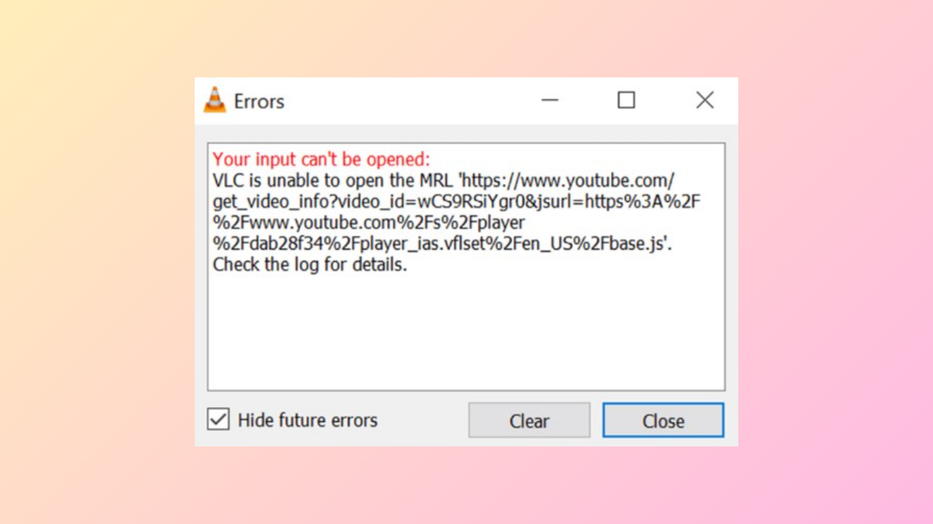 How to Fix “Your Input Can’t Be Opened: VLC Is Unable to Open the MRL” Error