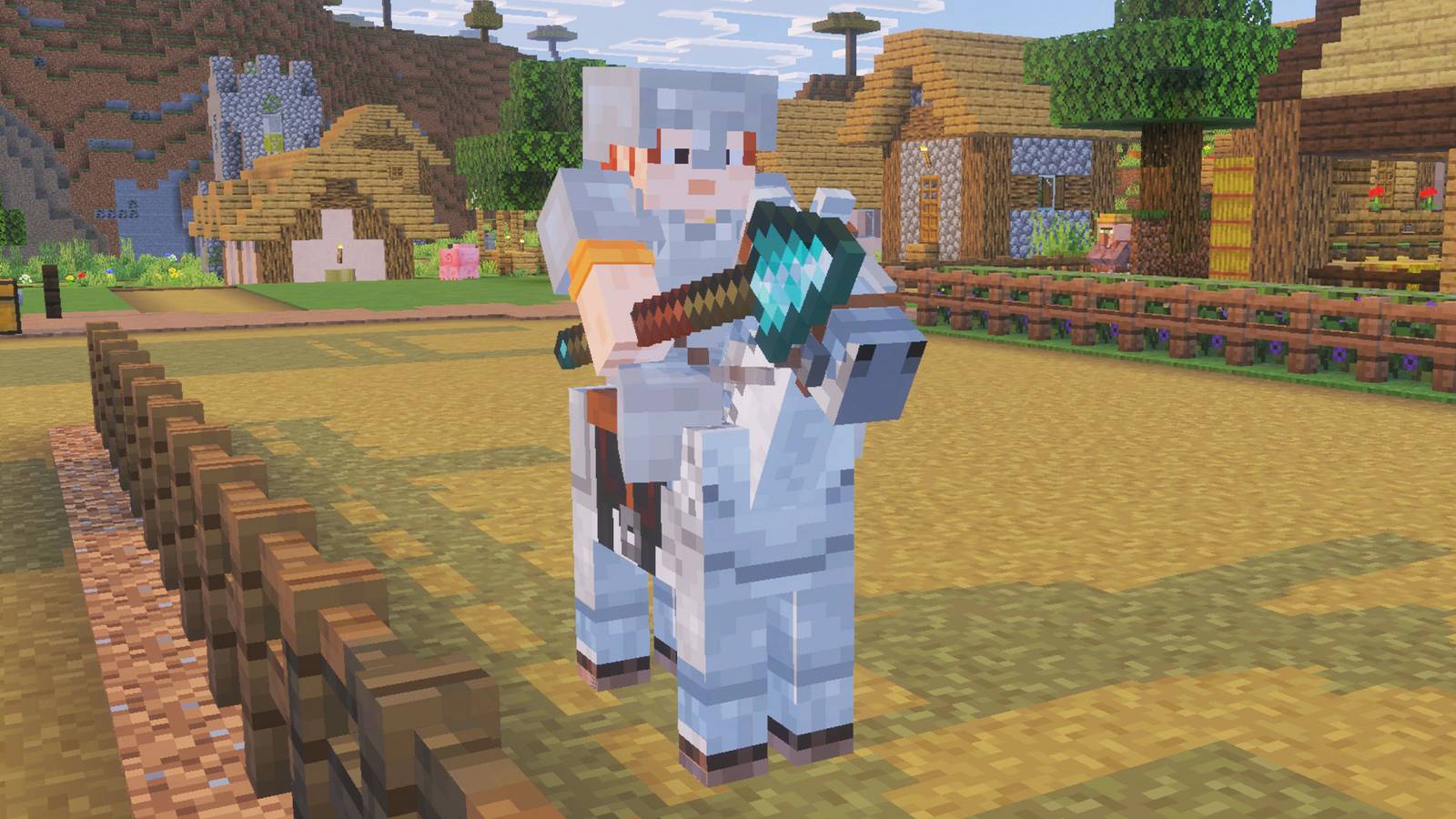 Minecraft’s Mounts of Mayhem brings spears and a new ocean mount
