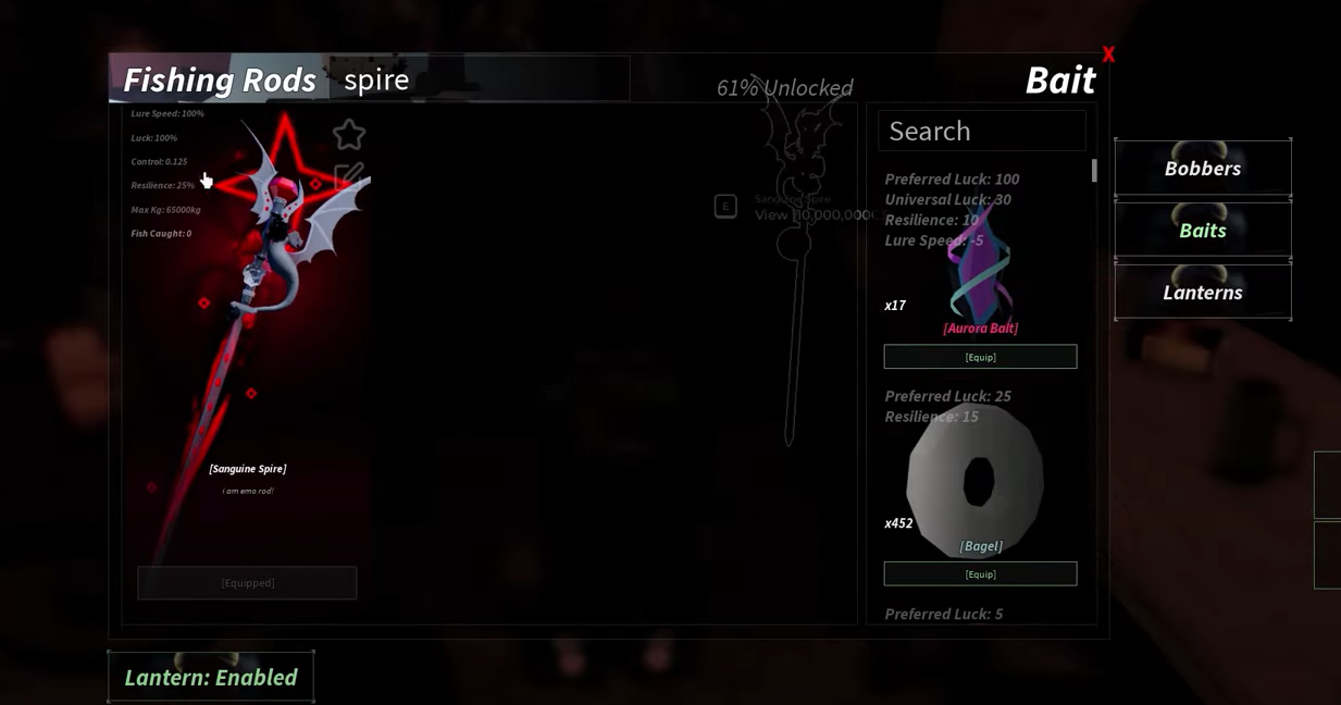 Roblox Fisch Sanguine Spire Rod – Location and What can it do