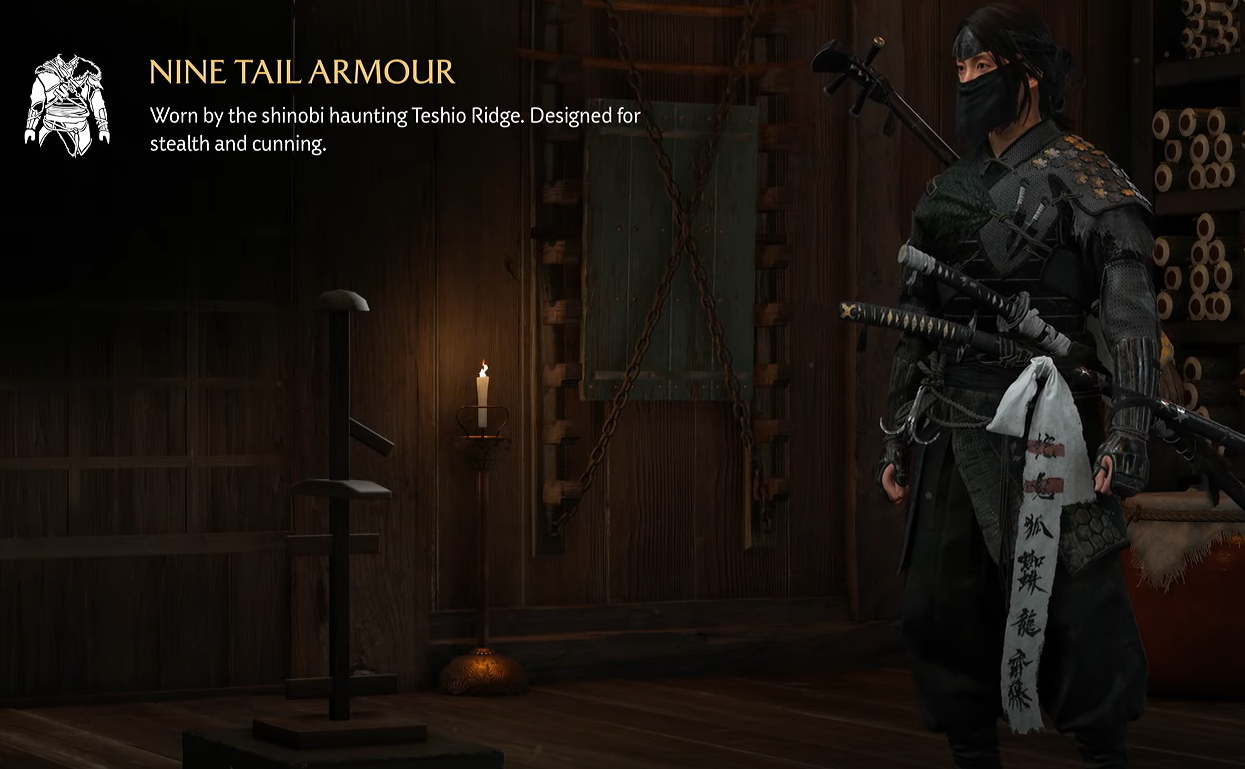Ghost of Yōtei’s Nine Tail Armor — How to get and upgrade