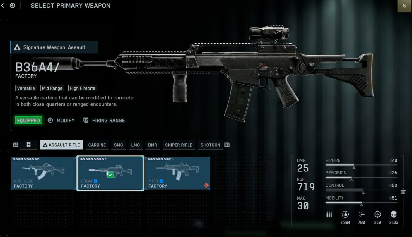 Battlefield 6 B36A4 loadouts that actually land shots