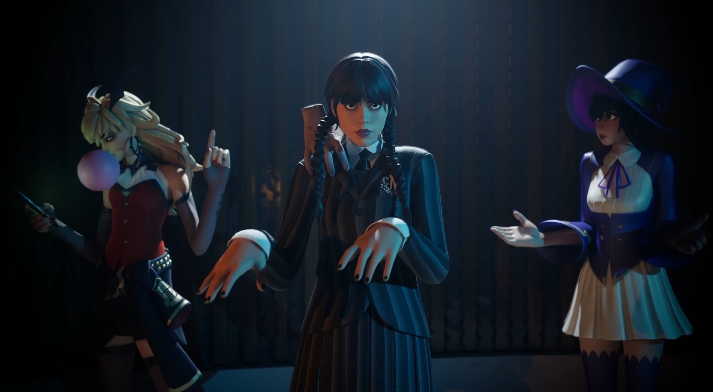 Fortnite Wednesday Addams skin: free unlock via Reload Cup, shop date