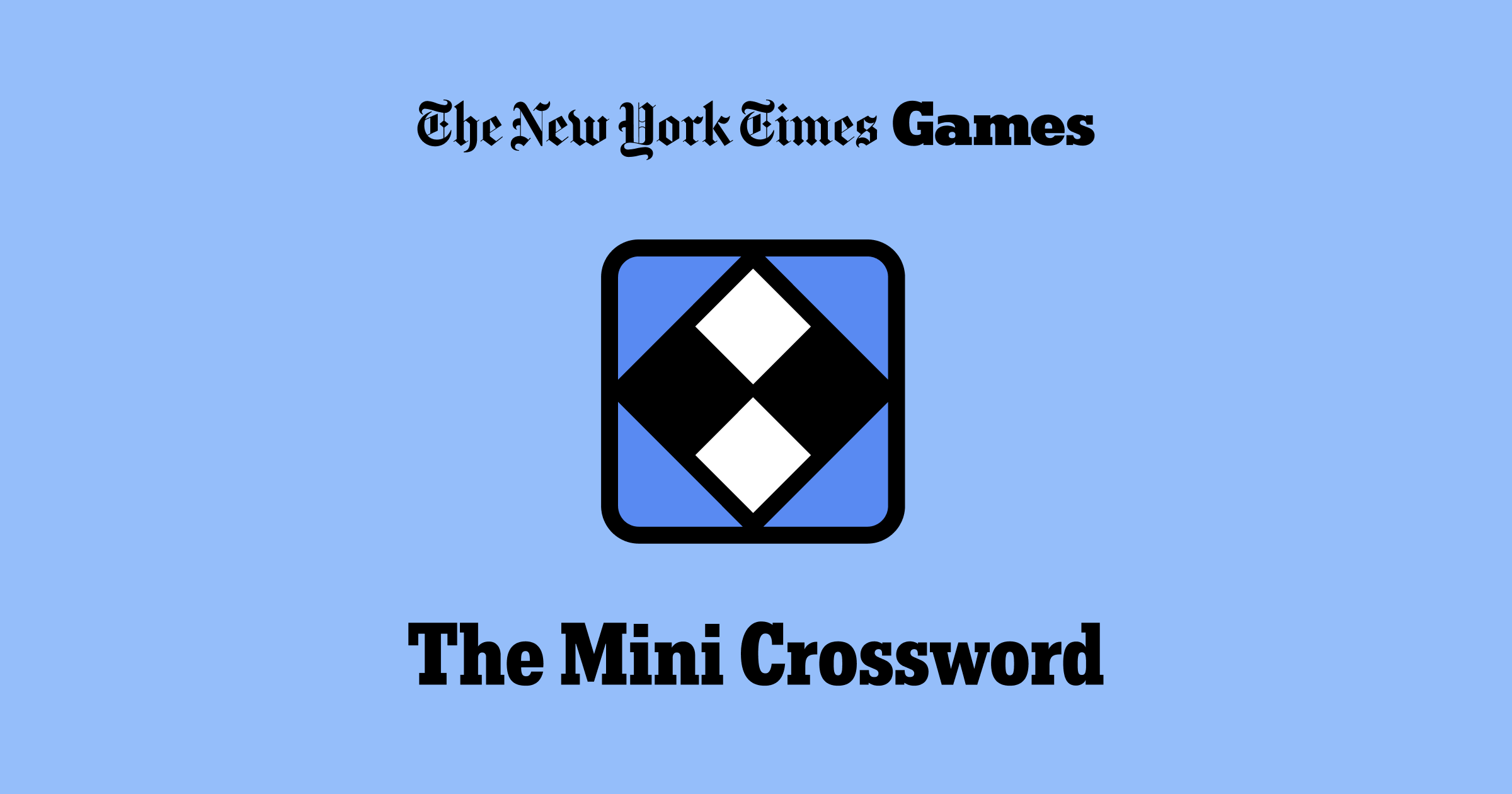 NYT Mini Crossword answers (Monday, Oct. 6, 2025)