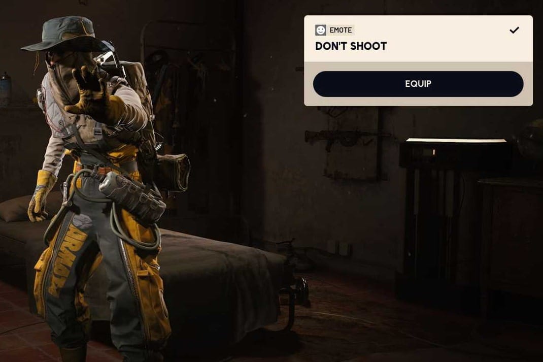 ARC Raiders ‘Don’t Shoot’ emote — PC, PS5, Xbox controls, etiquette