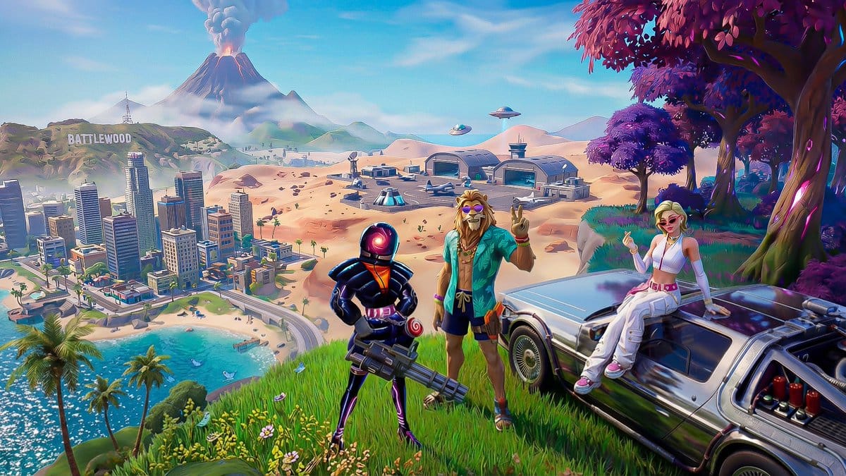 Fortnite Chapter 7 Battlewood POI – LA teaser and IRL sign explained