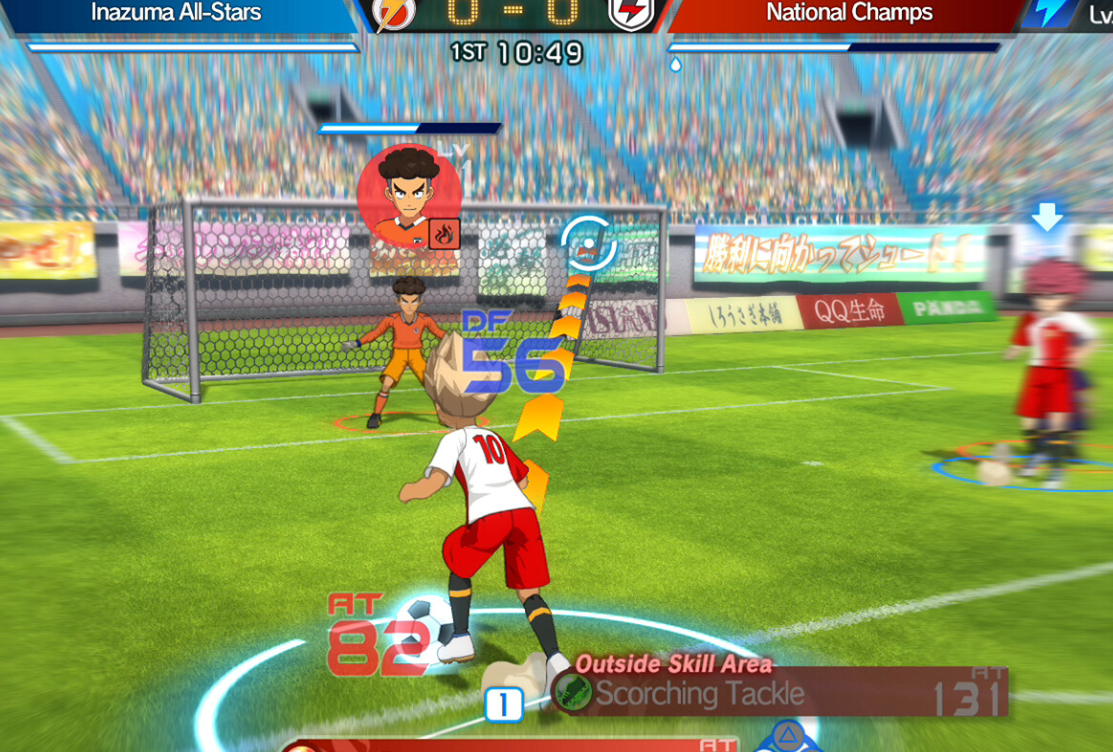 Inazuma Eleven: Victory Road player stats and combat values, explained