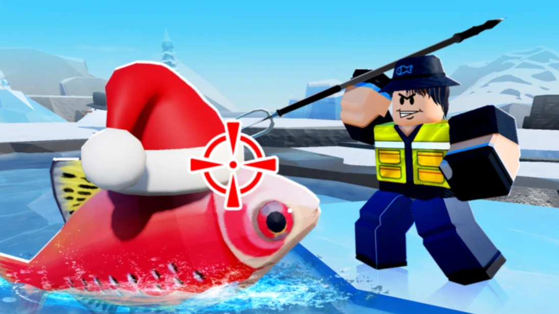 How to farm Santa Hats in Spear Fishing’s Christmas Event