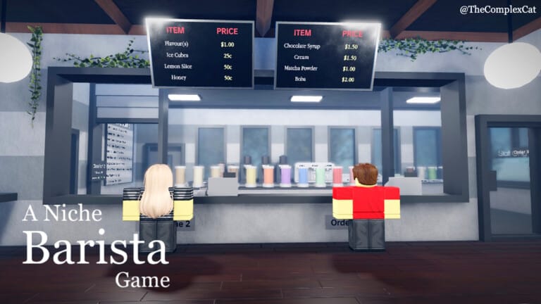 A Niche Barista Game Codes (December 2025) — Latest working list