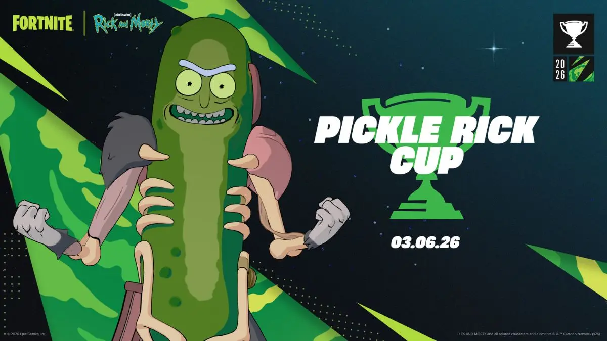 Fortnite Pickle Rick Cup Date and Event Details