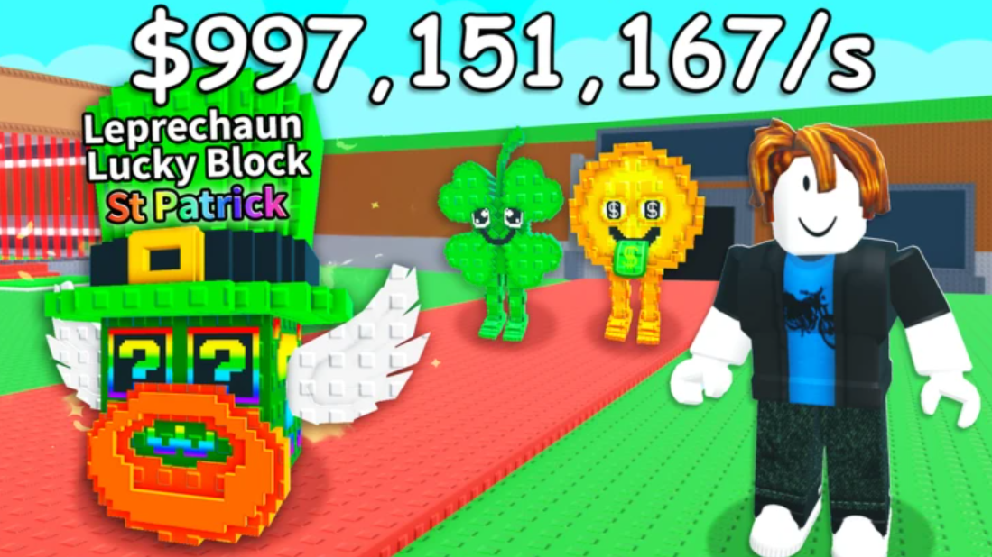 Steal a Brainrot’s St. Patrick’s Event — Lucky Pot, Leprechaun Block, and Every New Brainrot