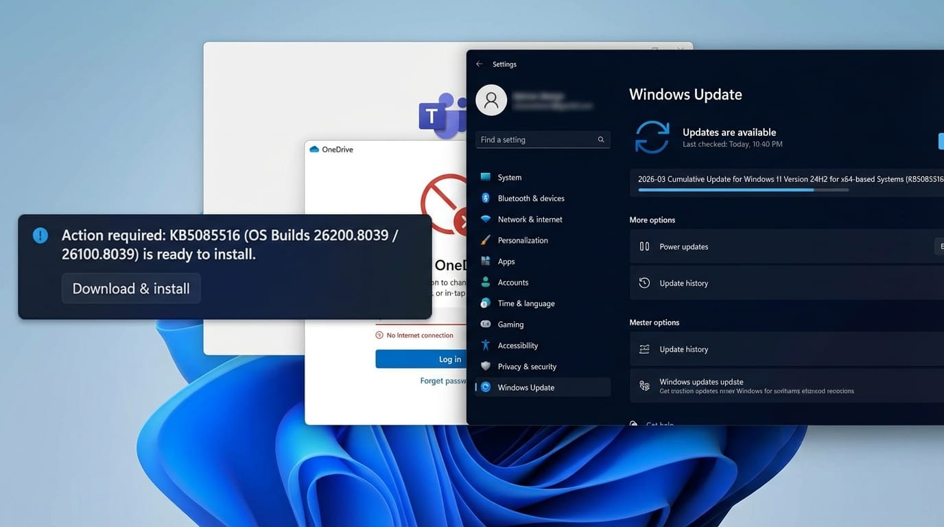 How to Fix the Windows 11 Microsoft Account Sign-In Bug With KB5085516