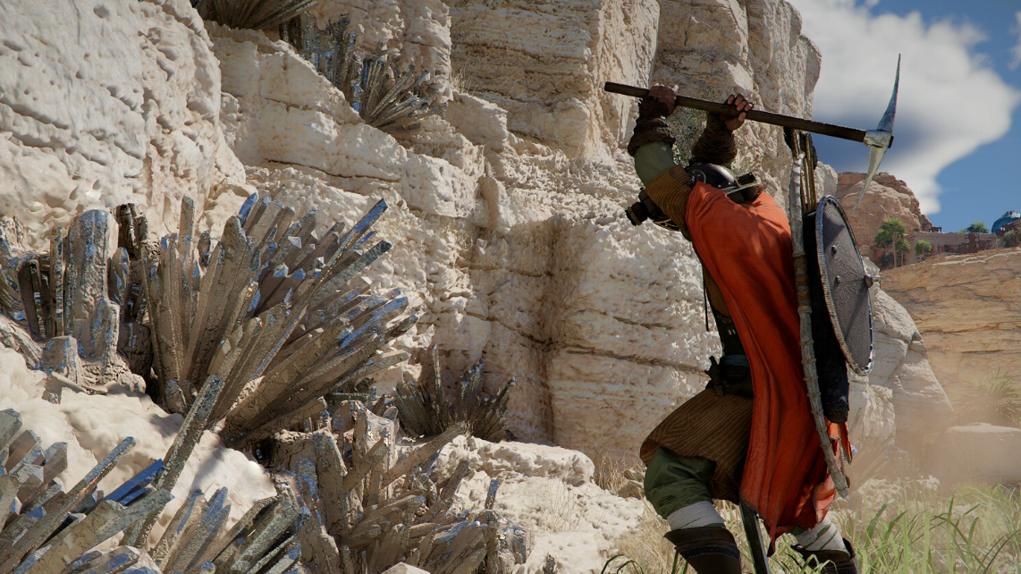 How to Get a Pickaxe and Start Mining in Crimson Desert