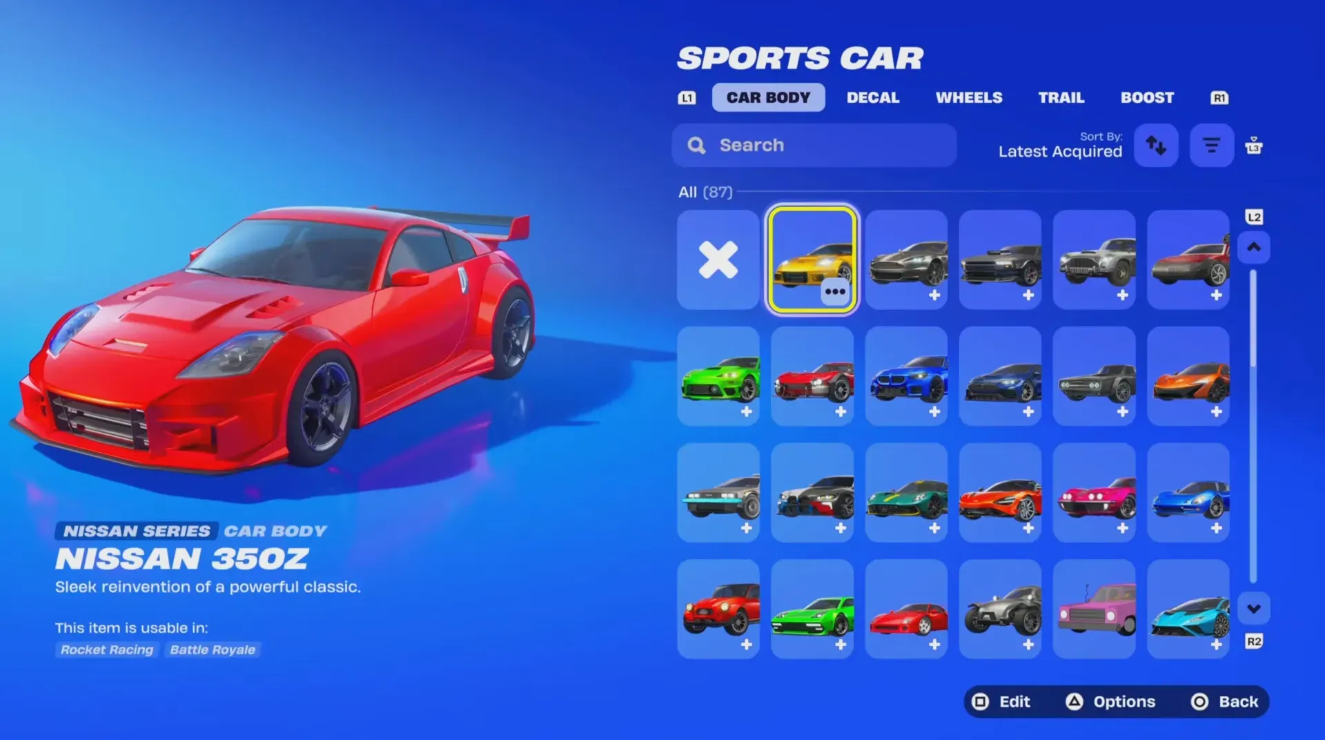 How Rocket League Car Bodies Transfer to Fortnite Without Rebuying