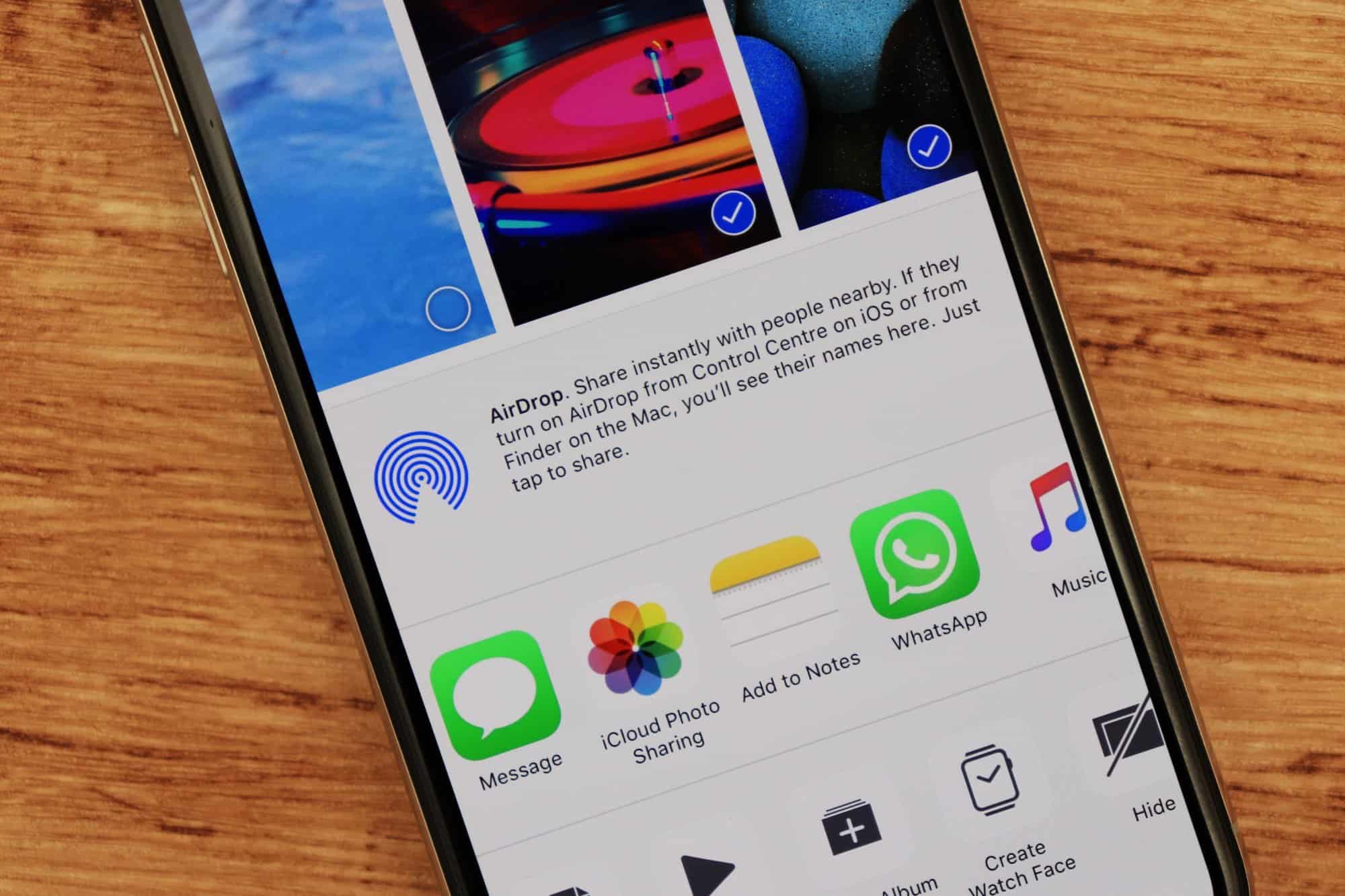 How to use AirDrop on iPhone 6