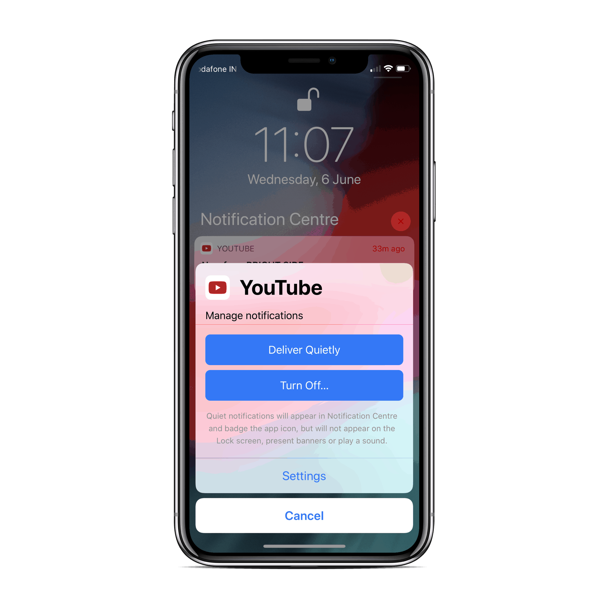 How to Quiet Notifications for an App on iPhone [iOS 12]