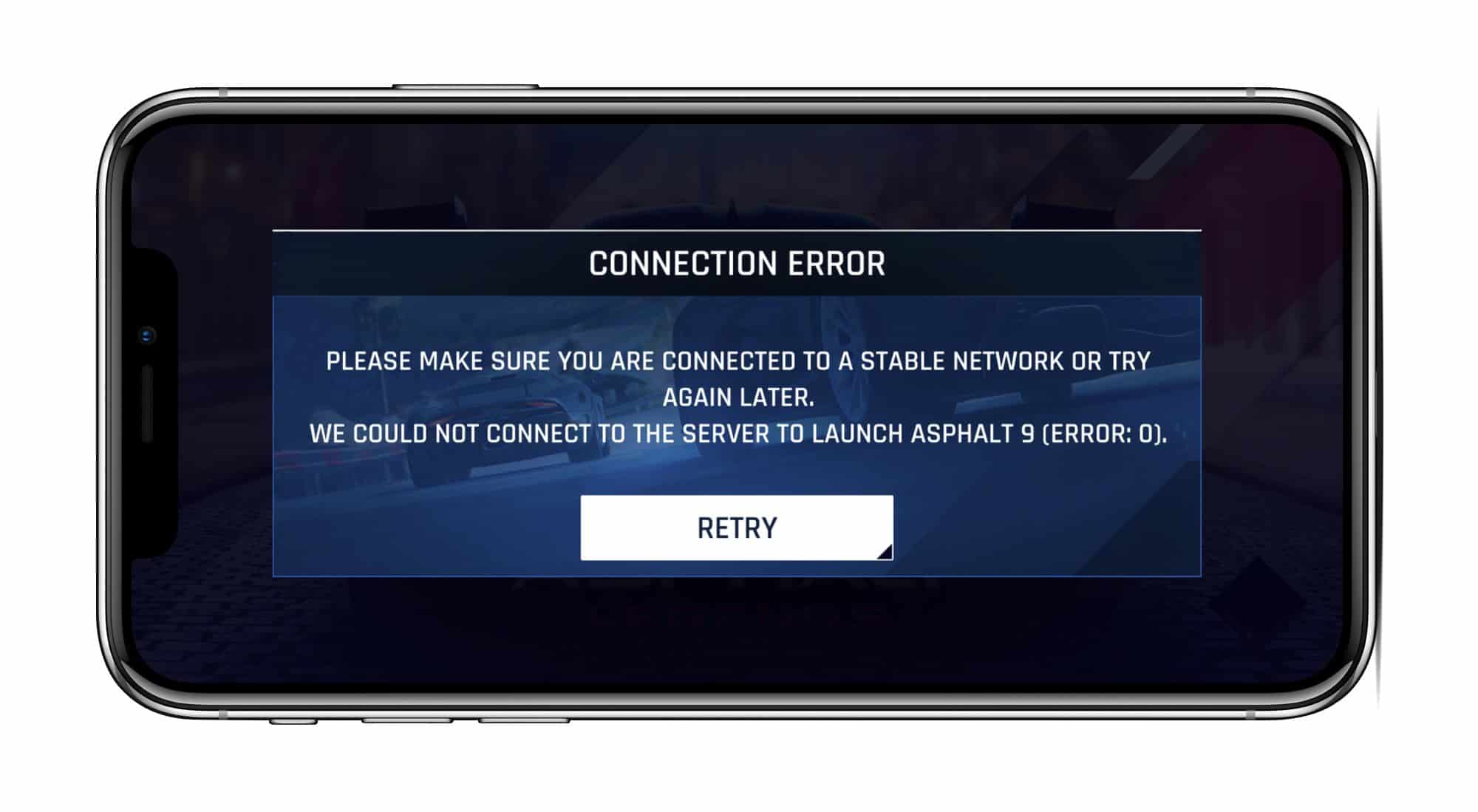 How to Fix Asphalt 9 “Connection Error” problem