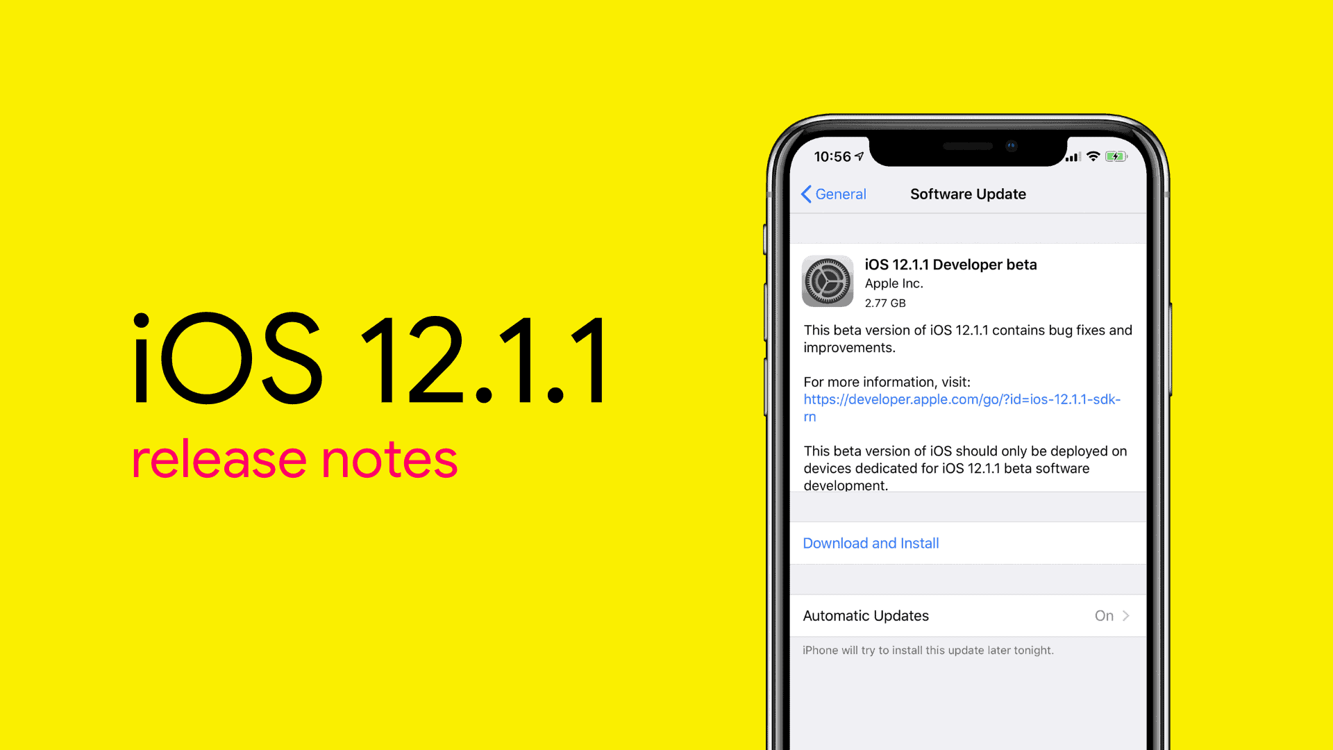 What’s new in iOS 12.1.1 (release notes)