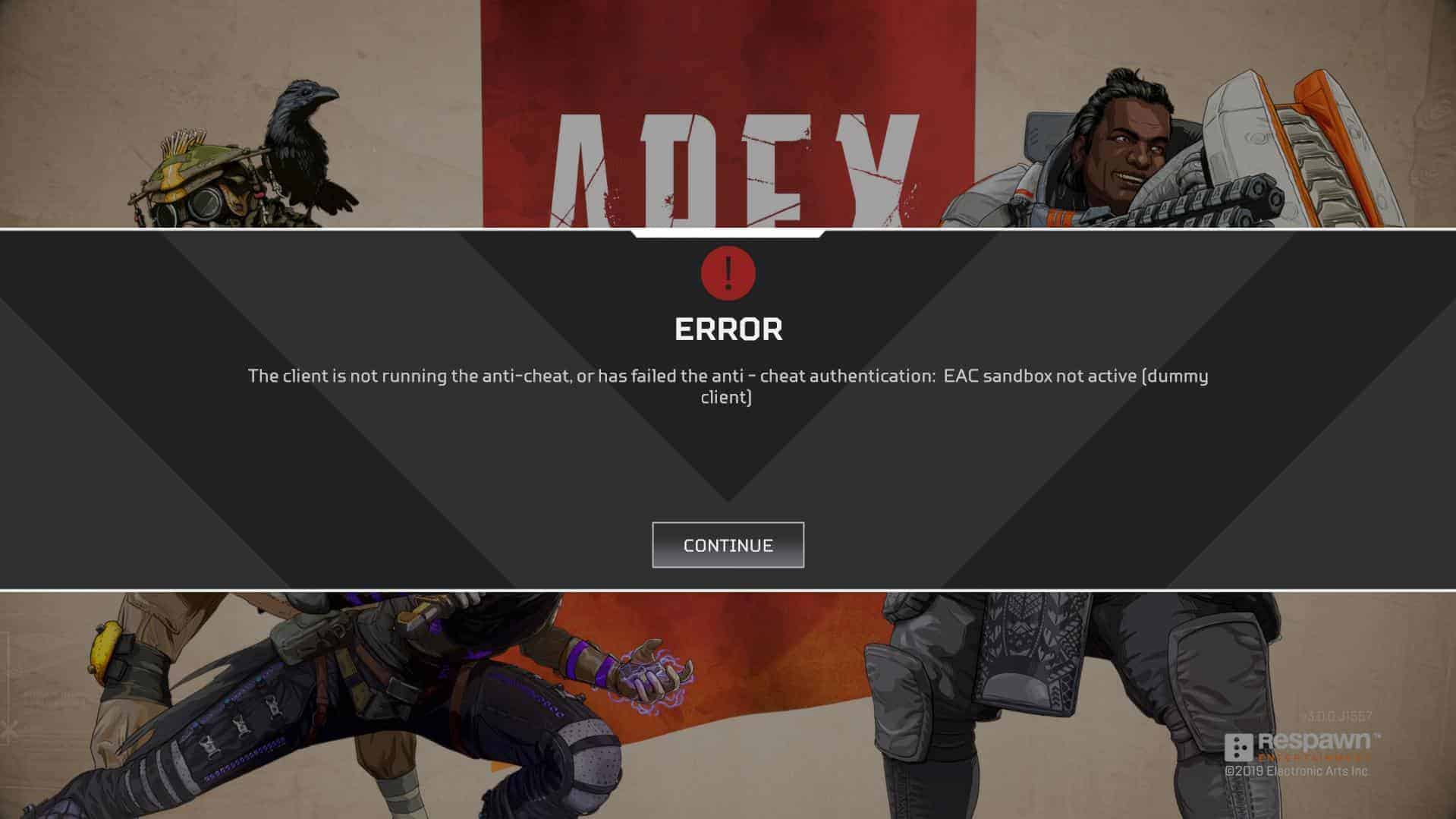 Apex Legends update breaks Linux support, throws “EAC sandbox not active” error