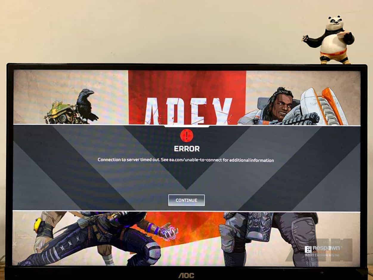 How to fix Apex Legends “Connection to server timed out” issue