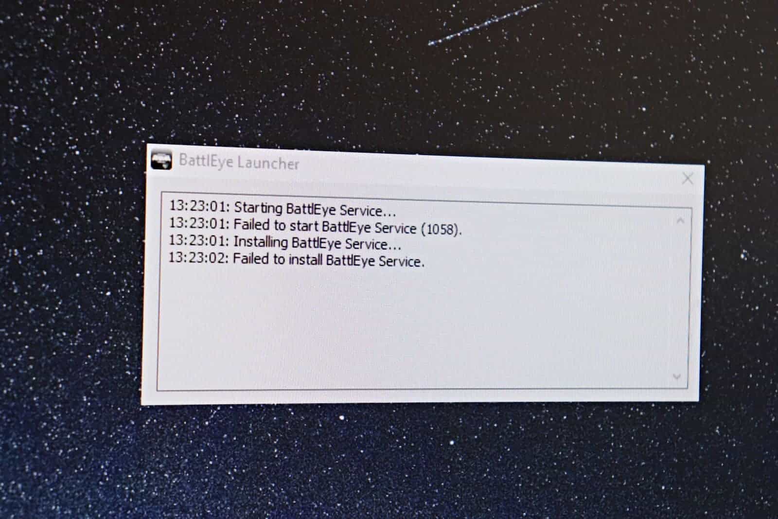 How to Fix “Failed to start BattlEye Service” Error after Windows 10 Update 1903
