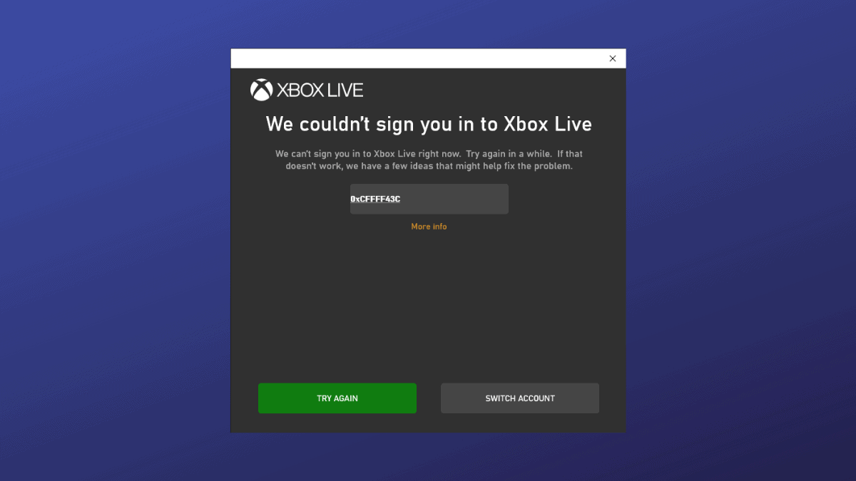 What is Xbox Live Error ‘0xCFFFF43C’ and How to Fix it
