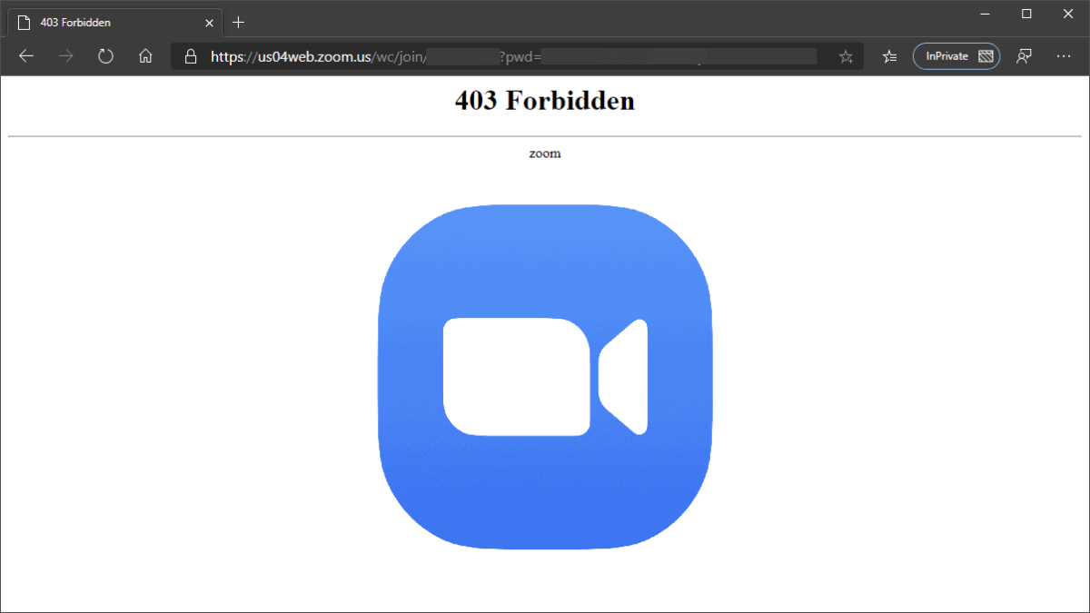 Zoom 403 Forbidden  Error when Joining from Browser? Here’s Why