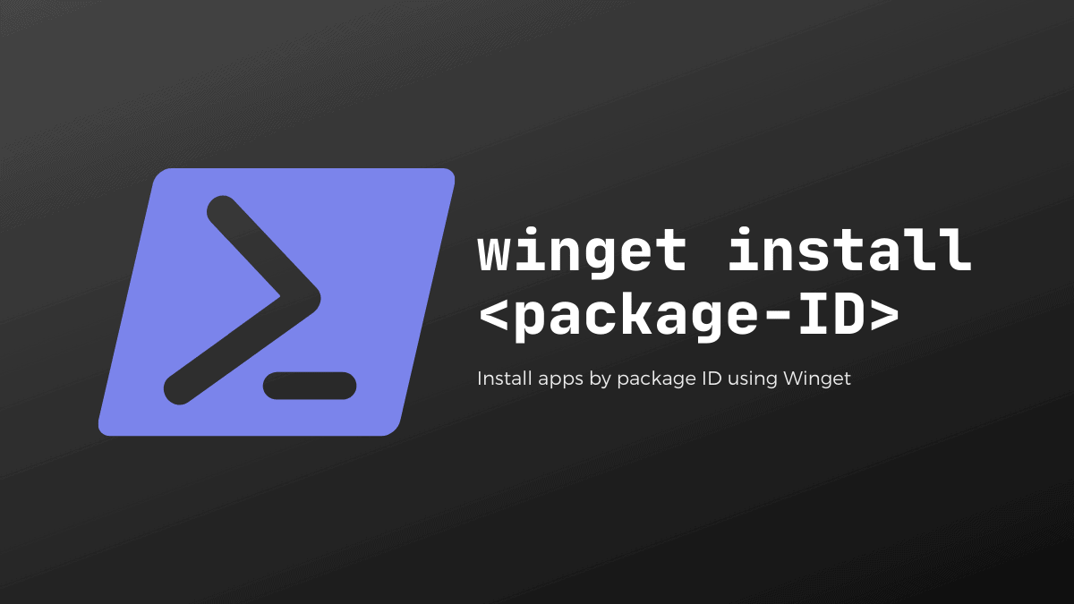FIX: Winget “Multiple apps found matching input criteria. Please refine the input” Error
